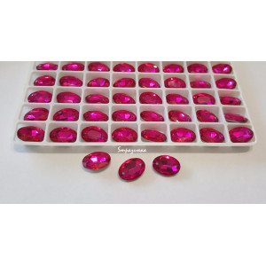 Овал Bright Pink (Кабошоне)